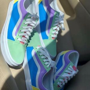 Custom Pastel Old Skool Vans
